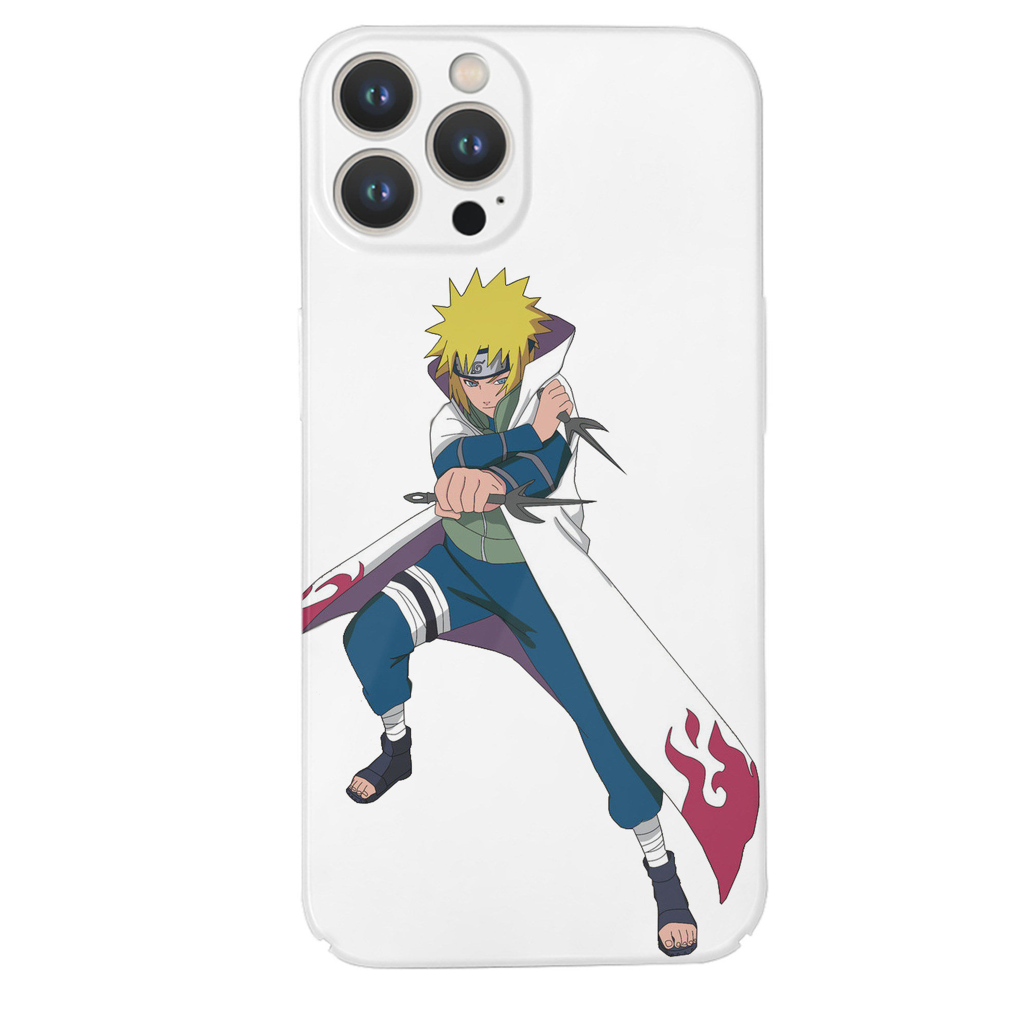 （画像用） NARUTO -ナルト- 波風 ミナト Namikaze Minato 【iPhone 14シリーズ対応】ハードケース